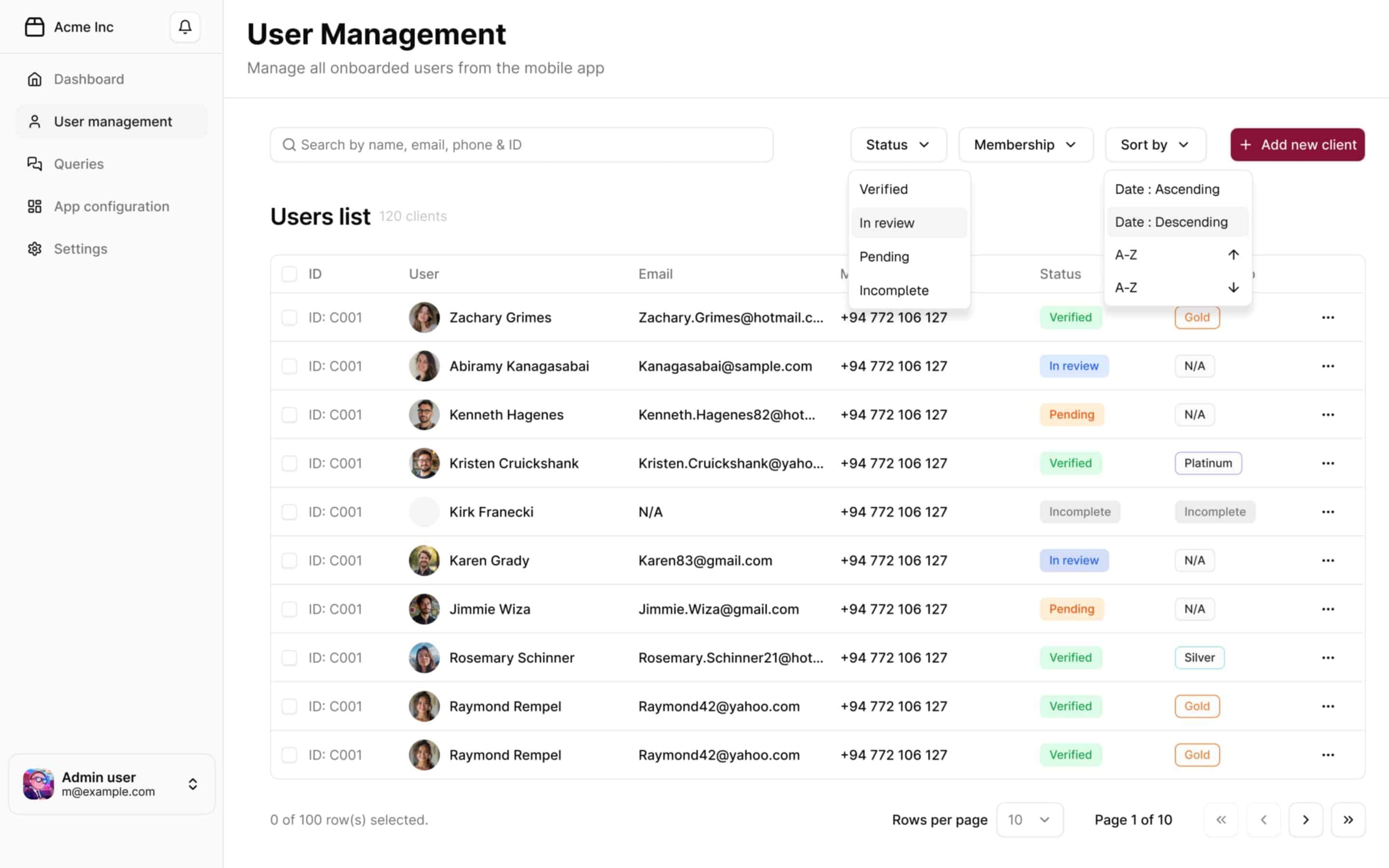 UX and product design showcase